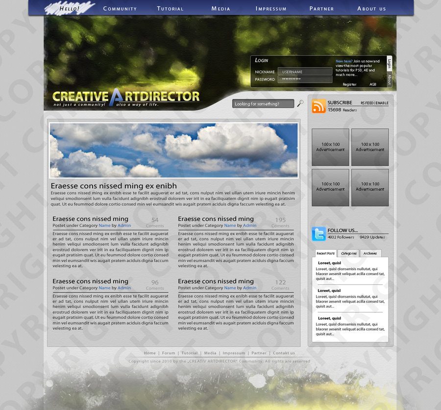 Early Web Designs