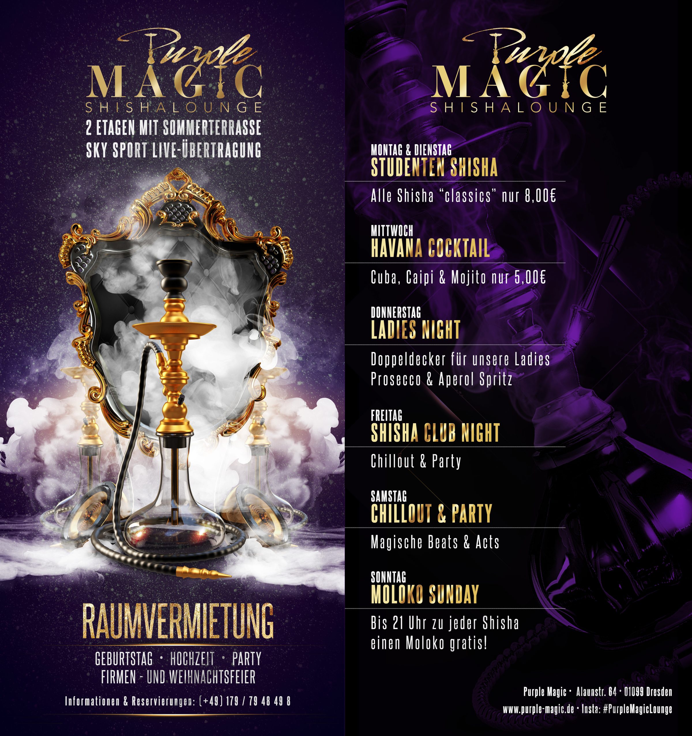 Purple Magic Shisha Lounge